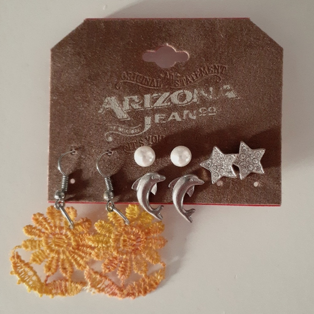 Silver and Pearl Mix-pack Earrings